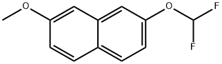 1261592-62-4 Naphthalene, 2-(difluoromethoxy)-7-methoxy-