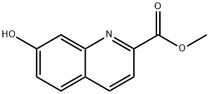 methyl 7-hydroxyquinoline-2-carboxylate Struktur