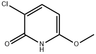 3-氯-6-甲氧基吡啶-2(1H)-酮 结构式