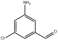 Benzaldehyde, 3-amino-5-chloro- Structure