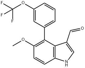 1261613-93-7 4-Hydroxy-6-(2-(trifluoromethoxy)phenyl)indole-3-acetic acid