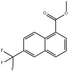 Methyl 2-(trifluoromethyl)naphthalene-5-carboxylate Structure