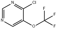 Pyrimidine, 4-chloro-5-(trifluoromethoxy)- Struktur