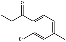2''-Bromo-4''-methylpropiophenone Structure