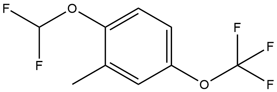 1-(Difluoromethoxy)-2-methyl-4-(trifluoromethoxy)benzene|