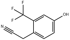 4-Hydroxy-2-(trifluoromethyl)phenylacetonitrile|2-(4-羟基-2-(三氟甲基)苯基)乙腈