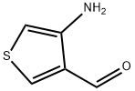 4-氨基噻吩-3-甲醛, 1261658-19-8, 结构式