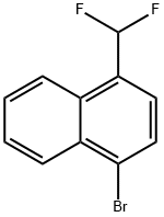 1-Bromo-4-(difluoromethyl)naphthalene Struktur