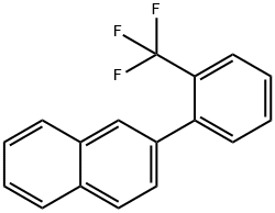 2-(2-(Trifluoromethyl)phenyl)naphthalene 结构式