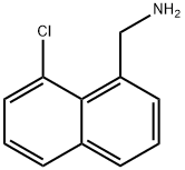 1-Naphthalenemethanamine, 8-chloro- Struktur