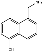 1-(Aminomethyl)-5-hydroxynaphthalene Structure