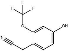 4-Hydroxy-2-(trifluoromethoxy)phenylacetonitrile|2-(4-羟基-2-(三氟甲氧基)苯基)乙腈