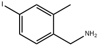 Benzenemethanamine, 4-iodo-2-methyl-,1261777-13-2,结构式