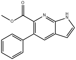 1261785-39-0 Methyl 5-phenyl-1H-pyrrolo[2,3-b]pyridine-6-carboxylate