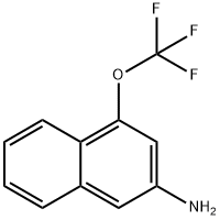 4-(Trifluoromethoxy)naphthalen-2-amine Struktur