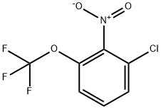 Benzene, 1-chloro-2-nitro-3-(trifluoromethoxy)- 结构式