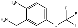 2-(Aminomethyl)-4-(trifluoromethoxy)aniline 化学構造式