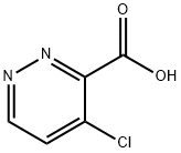 4-氯哒嗪-3-羧酸 结构式