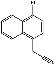 1-Aminonaphthalene-4-acetonitrile Structure