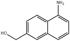 1-Aminonaphthalene-6-methanol Structure