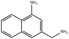 3-(Aminomethyl)naphthalen-1-amine Structure