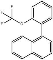 1-(2-(Trifluoromethoxy)phenyl)naphthalene Structure