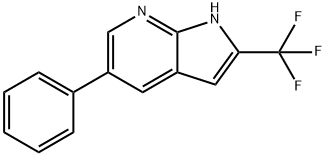 1261813-16-4 2-(Trifluoromethyl)-5-phenyl-1H-pyrrolo[2,3-b]pyridine