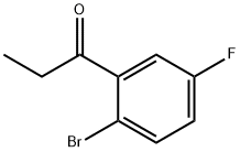 1-Propanone, 1-(2-bromo-5-fluorophenyl)- Structure