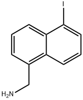 1-(Aminomethyl)-5-iodonaphthalene Structure