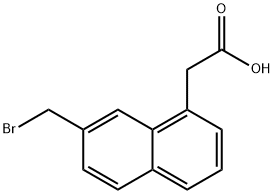 1261843-77-9 2-(Bromomethyl)naphthalene-8-acetic acid