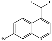 4-(Difluoromethyl)quinolin-7-ol Structure