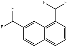 1,7-Bis(difluoromethyl)naphthalene 结构式