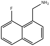 1-(Aminomethyl)-8-fluoronaphthalene Struktur