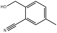 2-(羟甲基)-5-甲基苄腈, 1261862-11-6, 结构式