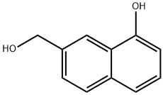 1-Naphthol-7-methanol Struktur