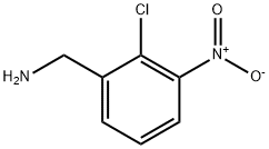 Benzenemethanamine, 2-chloro-3-nitro- 结构式