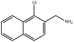 2-(Aminomethyl)-1-chloronaphthalene Struktur