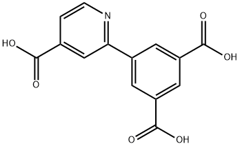 2-(3,5-DICARBOXYPHENYL)ISONICOTINIC ACID, 1261901-80-7, 结构式