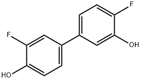 2-Fluoro-5-(3-fluoro-4-hydroxyphenyl)phenol Structure