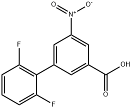 3-(2,6-Difluorophenyl)-5-nitrobenzoic acid|