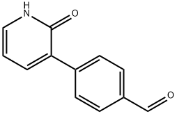 3-(4-Formylphenyl)-2-hydroxypyridine Struktur