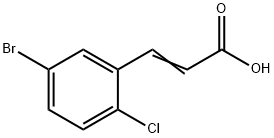 1262013-10-4 5-Bromo-2-chlorocinnamic acid