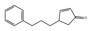 2-Cyclopenten-1-one, 4-(3-phenylpropyl)-