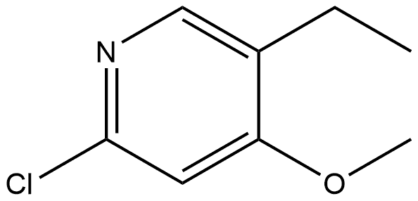 2-Chloro-5-ethyl-4-methoxypyridine Structure