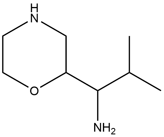 2-Morpholinemethanamine,α-(1-methylethyl)- Structure