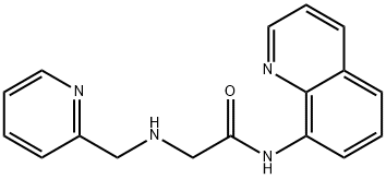 Acetamide, 2-[(2-pyridinylmethyl)amino]-N-8-quinolinyl-,1263820-18-3,结构式