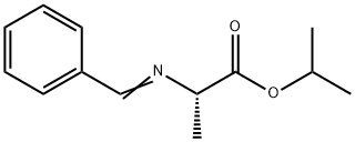 L-Alanine, N-(phenylmethylene)-, 1-methylethyl ester Structure