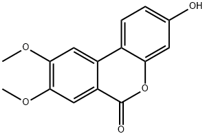 8,9-di-O-Methyl-urolithin C, 126438-35-5, 结构式