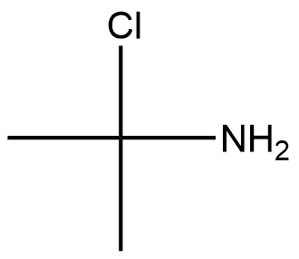 2-Chloro-2-propanamine Structure