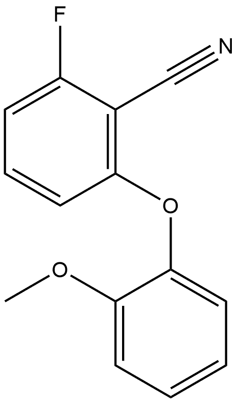 1266798-64-4 2-Fluoro-6-(2-methoxyphenoxy)benzonitrile